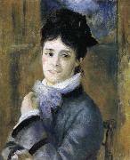 Pierre Renoir Camille Monet painting